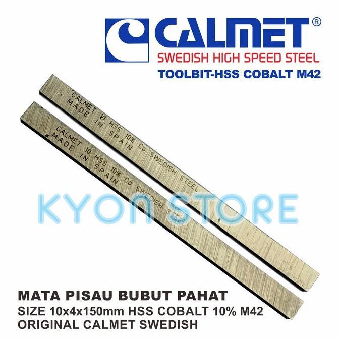 Promo Mata Pisau Bubut Pahat Size 10X4X150Mm Hss Cobalt10 M42 Calmet Swedish