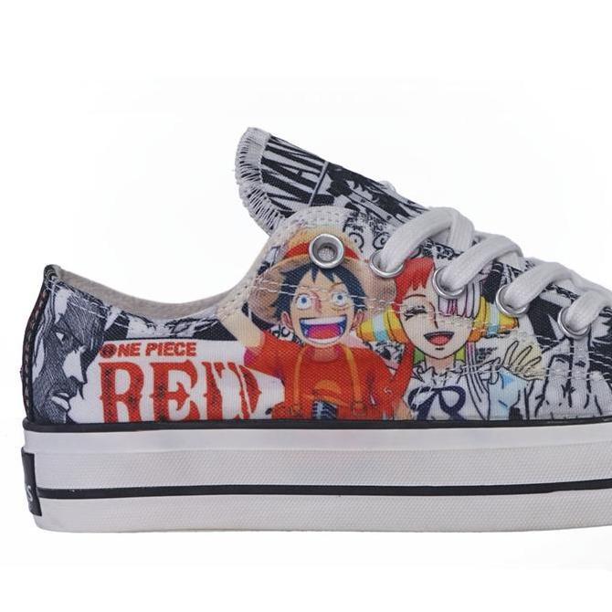 KHUSUS KAMU PRODUK LIMITED EDITION RAFTERS SEPATU KARAKTER ONE PIECE OX SNEAKERS CASUAL PRIA WANITA 