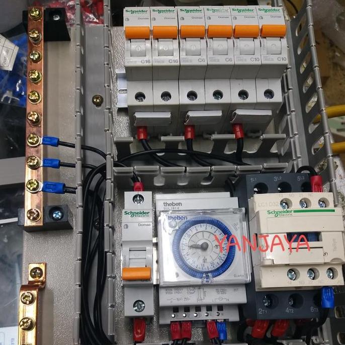 Promo Panel Timer Lampu Taman/Timer Pembagi Lampu/Panel Timer Penerangan