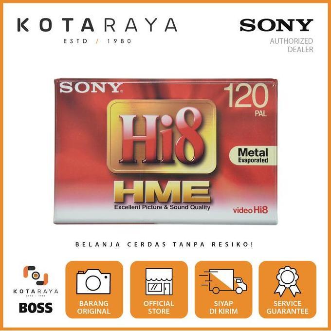 Sony E5 120 Hme Hi8 Kaset Video Dvd Cd Lagu Best Seller/Best Quality[Original]