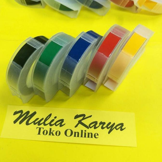 Tektok- Pita Dymo 9 Mm Untuk Mesin Dymo