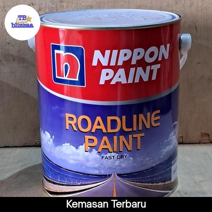 Tektok- Roadline Paint 5Kg Nippon Paint Cat Roadline 5Kg Nippon Paint Cat Marka Jalan Cat Jalan Nipp