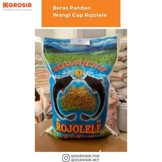 Beras Bulat Pandan Wangi ASLI Cap RojoLele SUPER 10Kg