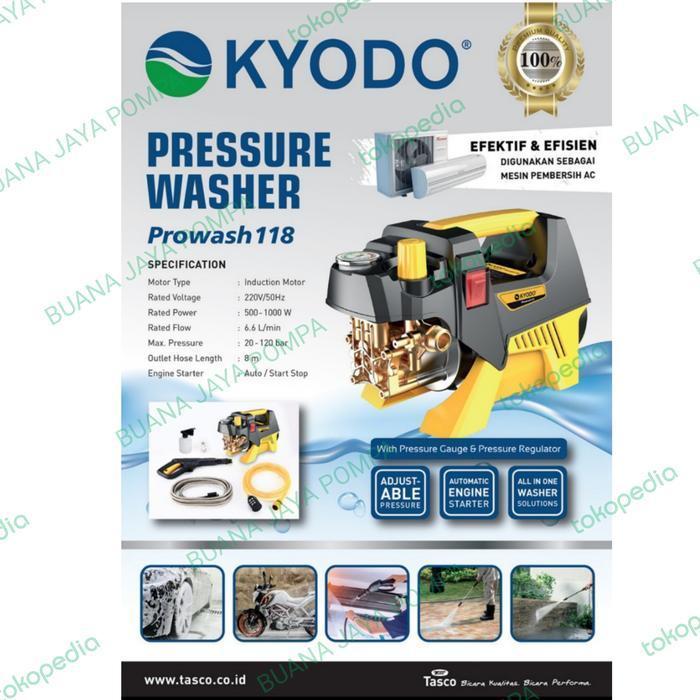 JET CLEANER KYODO PROWASH 118 / Cuci AC Alat Steam Motor Mobil KYODO