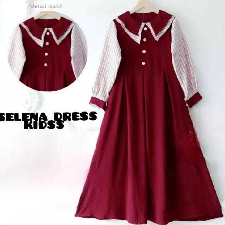HOT SALE Tatiana Dress Gamis Anak Tanggung Terbaru 2026 Baju Muslim Anak Baju Gamis lebaran