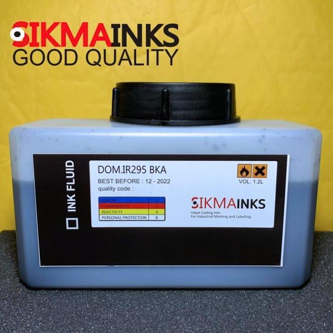 Tinta RESERVOIR INK mesin domino coding. IR295BK, IR270BKA,IR291BK