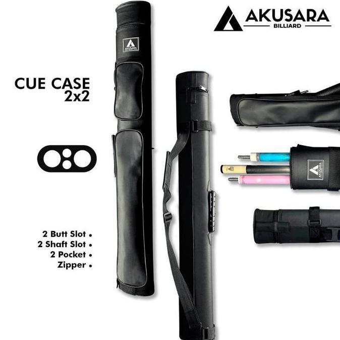 Tas Billiard Akusara Cue Case Billiard New