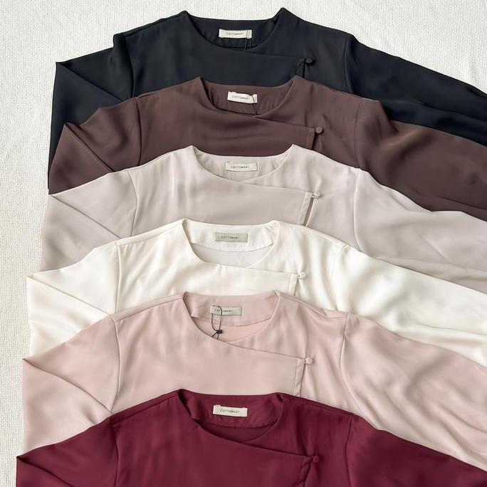 COTTONARY Yiran Tunic | Tunik Wanita Lebaran Hari Raya