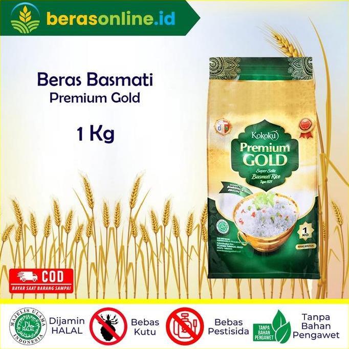 Beras Online - Kokoku Beras Basmati Super Sella 1 kg