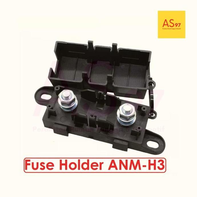HARGA DISC - ANM-H3 MEGA Auto Fuse Holder/Blade Fuse Holder / ANM Baut Fuse Holder