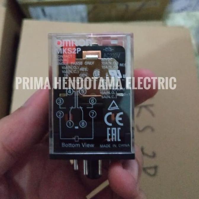 Relay MKS2P 220VAC Omron