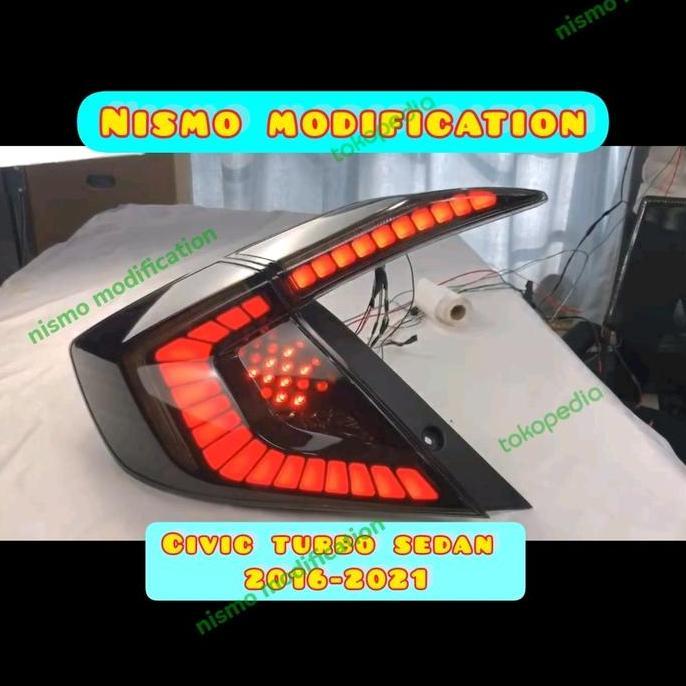 Promo stoplamp civic turbo sedan led running Diskon
