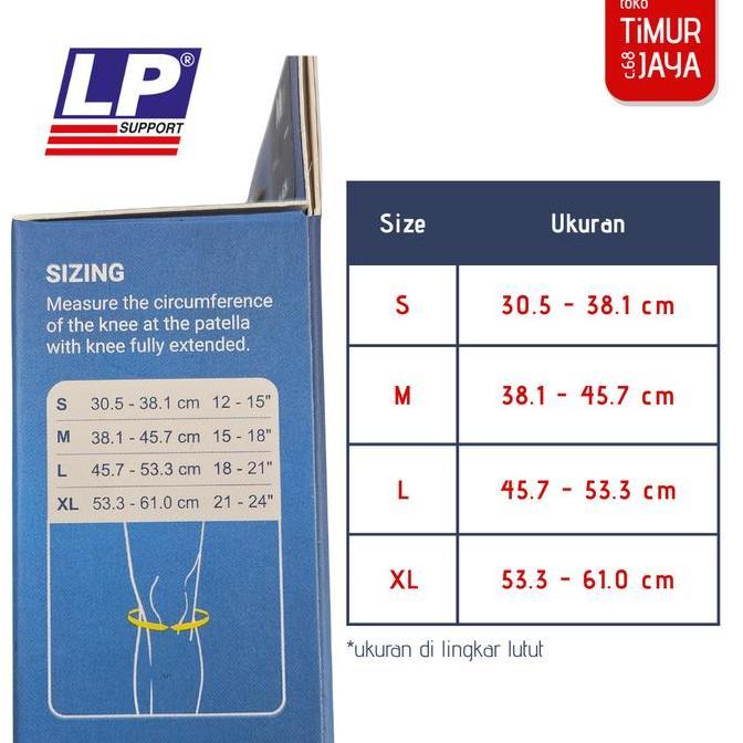 Lp Support Knee Support Elastic / Lp Deker Lutut - Lp 601