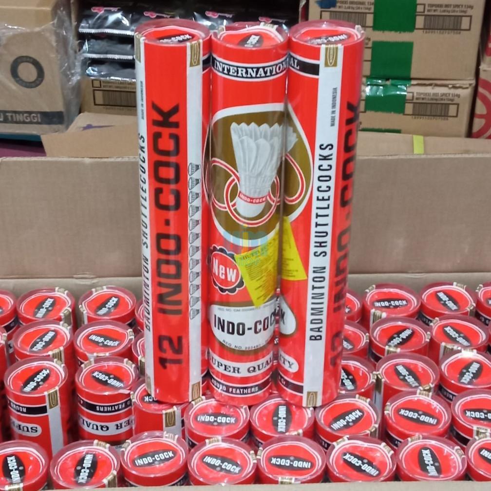 EXCLUSIVE INDOCOCK 12 PCS SHUTTLECOCK BADMINTON KOK BOLA BULUTANGKIS