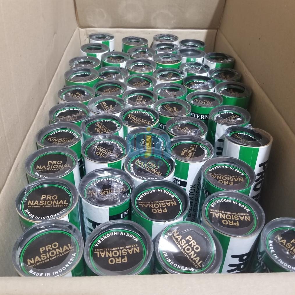 FAST DELIVERY SHUTTLECOCK BADMINTON KOK BOLA BULUTANGKIS NASIONAL PRO HIJAU