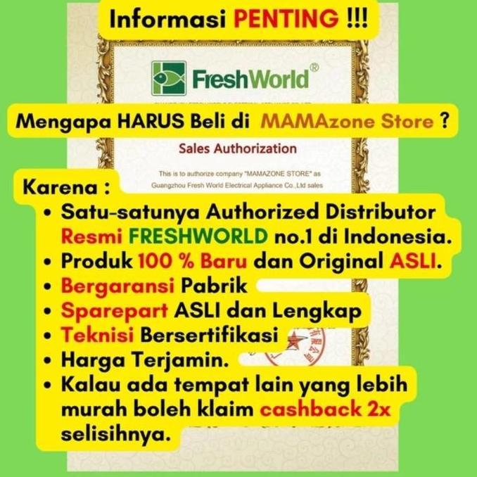 FRESHWORLD VACUUM Sealer Full Pack TVS3150 FW3150 with All Accesories