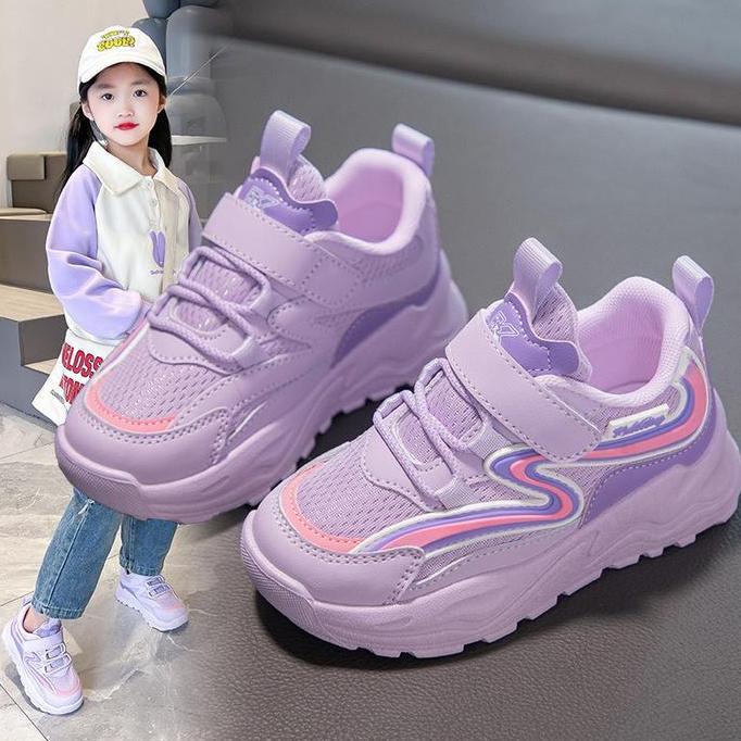 COD SEPATU ANAK PEREMPUAN / SNEAKERS ANAK CEWEK TERBARU / SEPATU SNEAKERS ANAK SEKOLAH / SEPATU ANAK