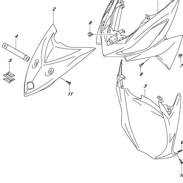 READY STOCK EMBLEM, "S" (GB. 5) SUZUKI ADDRESS