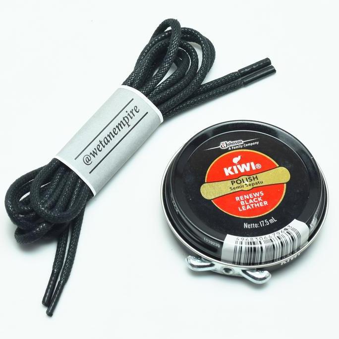 Semir Sepatu Kulit Kiwi Gosok Original Hitam Coklat Netral