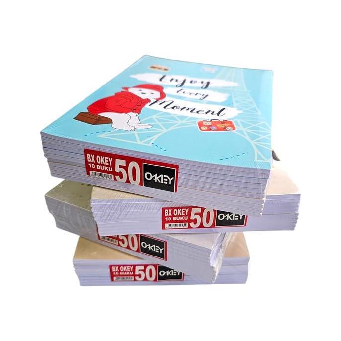 Buku Tulis Campus OKEY 50 L (10 Pc)