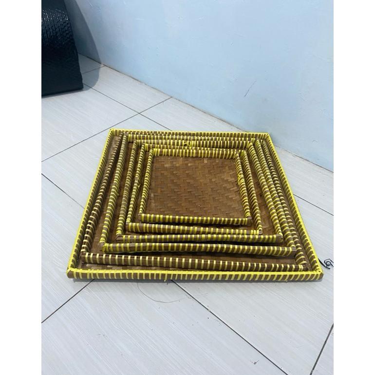 Tampah Tambir Nampan Kotak Tambir Bambu Tampah Bambu Kotak