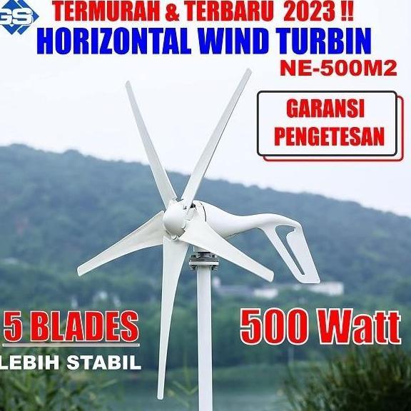 Ready Turbin Angin / Wind Turbine 500W + Controller / Wind turbine /