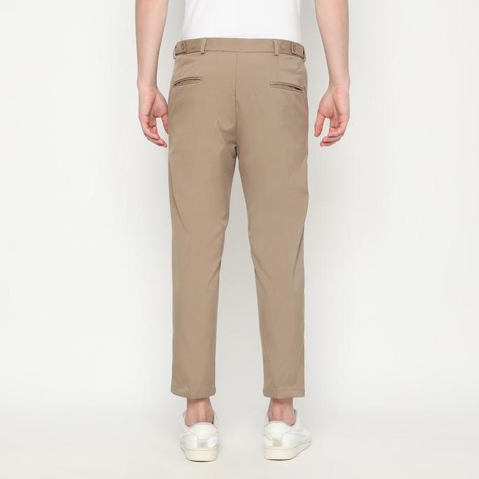 MEVANO ANKLE CHINOS PANTS COKLAT/ANKLE PANTS CHINOS/ANKLE PANTS PRIA