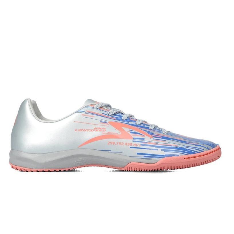 cuci gudang sepesail terbaru  sepatu futsal specs accelerator lightspeed ls reborn fg in black gold 