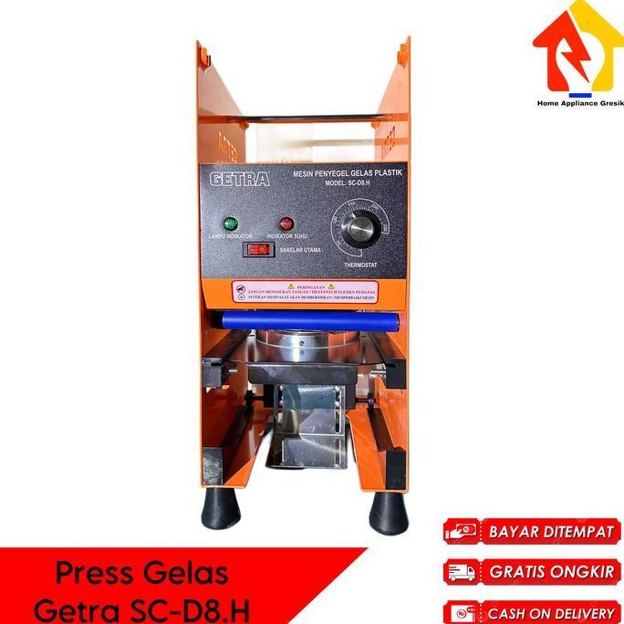 Mesin Press Gelas Getra SC.D8.H / Cup Sealer Getra SC.D8.H