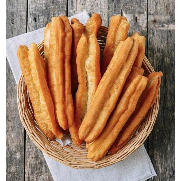 Cahkwe Cakwe YouTiao Fritters Roti Goreng Frozen Beku isi 10pcs