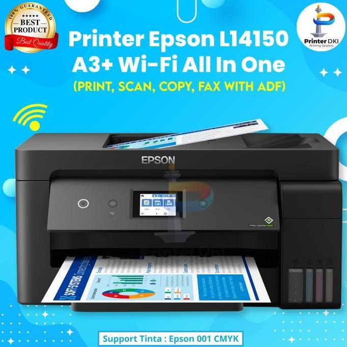 Printer Epson L14150 Print A3+ A3 Scan Copy F4 ADF WiFi Wireless