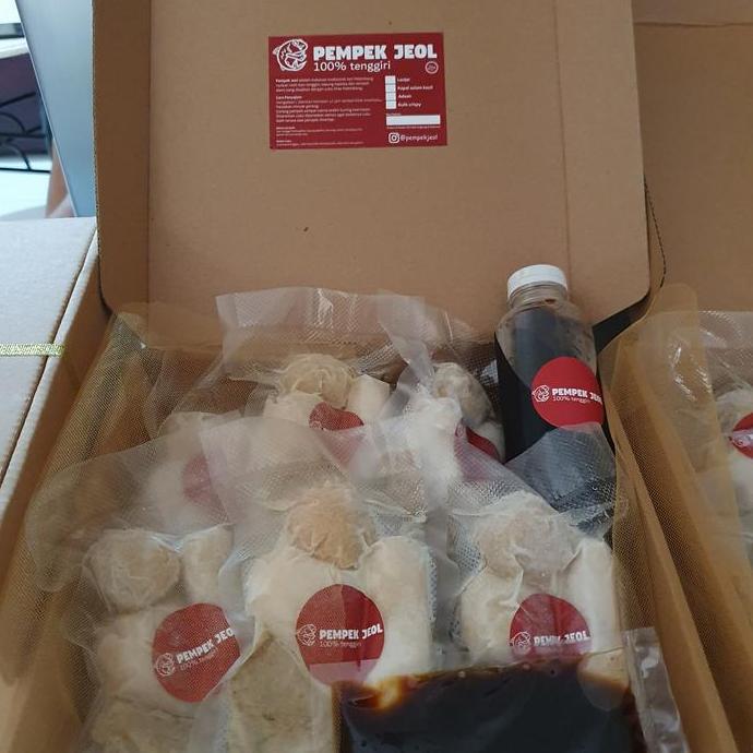 Pempek Jeol Parsel Hampers Lebaran Besek isi 3 Porsi/12 pcs