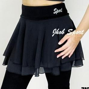 Fx-76 Lagasport Luaran Rok Korea Bahan Tile Jaring/Rok Tanpa Dalaman Celana/Rok Tennis/Sport Mini Sk
