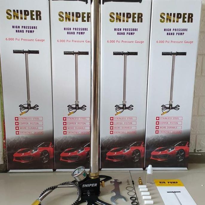 Pompa PCP 6000psi, Kompa PCP, Pompa Pressure Gauge 6000psi.