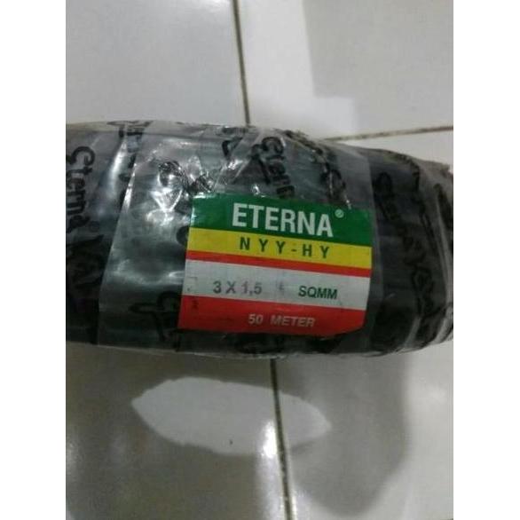 Grosir Kabel Serabut Nymhy 3X1.5 Mm / Kabel Serabut Nyyhy 3X1,5 Mm Eterna