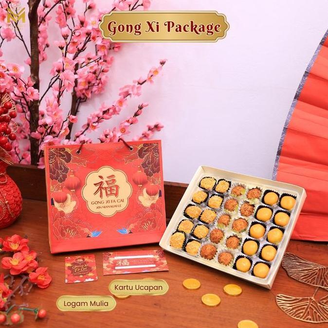 Kue Nastar Premium / Nastar Sekat [Gong Xi Package]