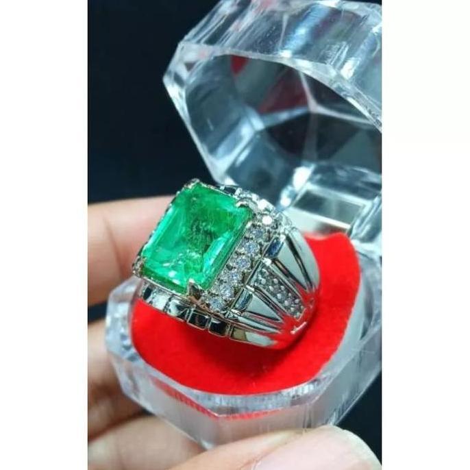 Jamrud Comombia Catam Hijau Super kualitas terbaik harga promo