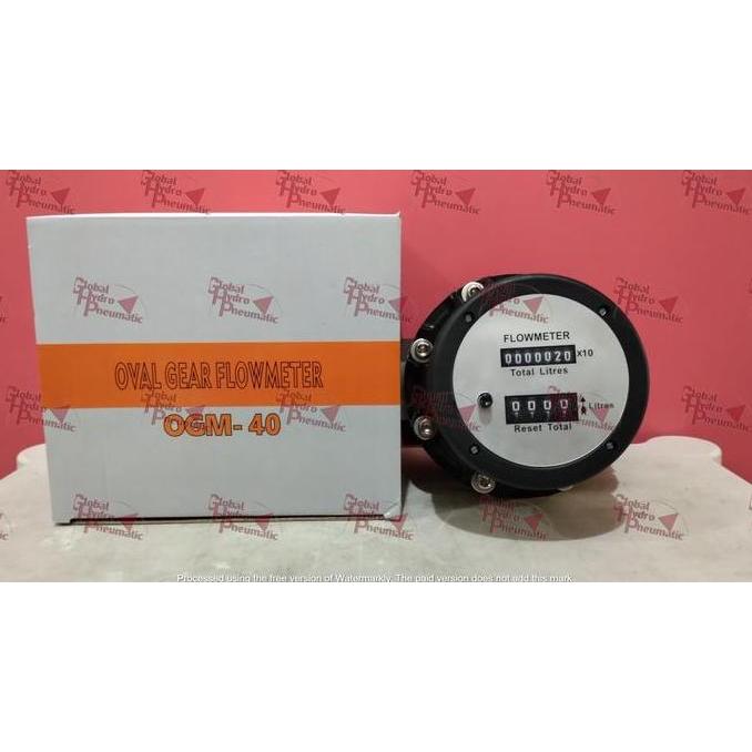 FLOW METER OGM DN-40 FLOW METER SOLAR 1.5 INCH OGM SOLAR 1.5 INCH