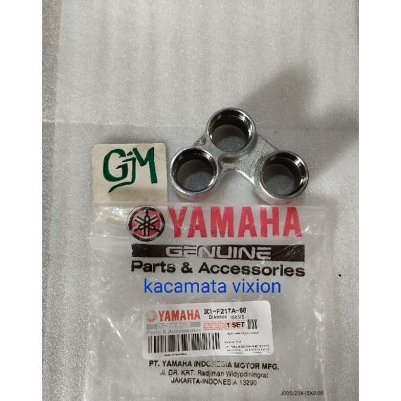 Ku09 Rumah Dudukan Kaca Mata Bosh Unitrak Mono Shock Lengan Ayun Vixion Old Vixion New R15 Original 