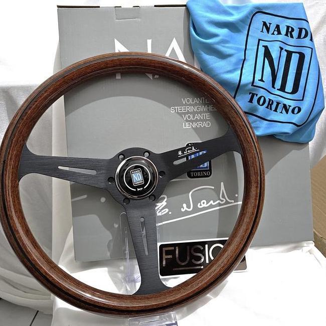 Nardi Wood Kayu Nardi Tno Wood 14 Inch Hitam Universal Stir Kayu