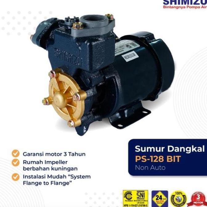 Pompa Shimizu 116Bit Pompa Air Shimizu Ps-116Bit 116 Bit 128Bit Ps128Bit Water Pump Baru