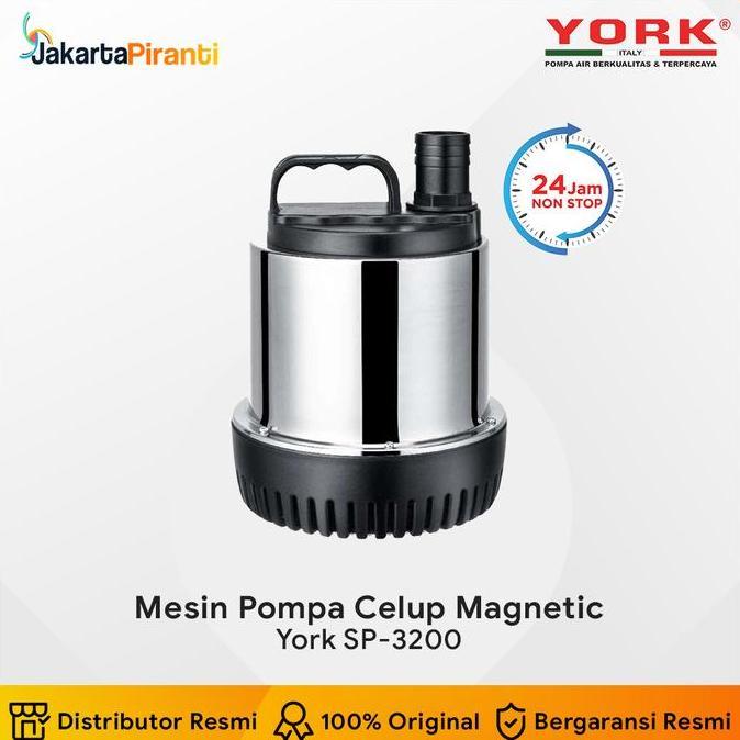 Mesin Pompa Celup Kolam York Italy Sp-3200 Magnetic Pump Terbaik