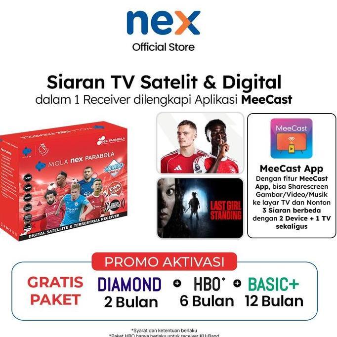 yevonamiss - nex parabola - combo merah receiver