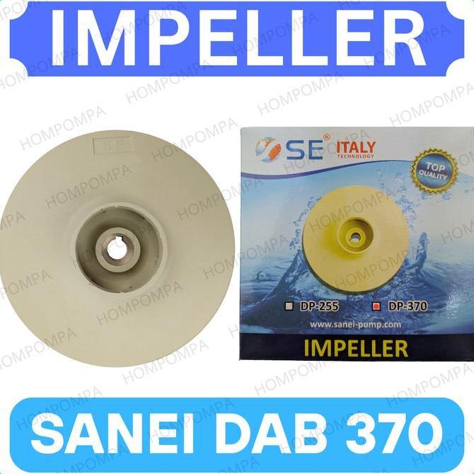 Kipas Impeller Jet Dab 370 Spi Sanei Original - Impeler Jetpump San-Ei Gading - Sparepart Pompa Air 