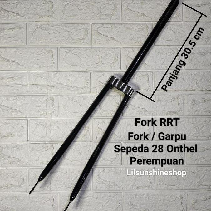 Fork Garpu RRT Sepeda 28 Onthel Ontel Kebo Onta Perempuan Laki-Laki