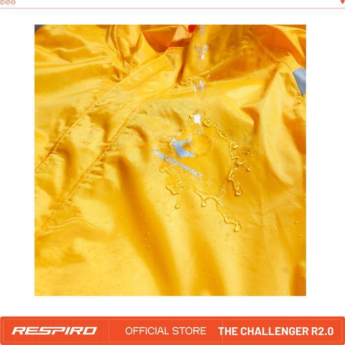 Respiro The Challenger R2.0 || Jas Hujan || Rain Suit Waterproof Original Dan Terpercaya