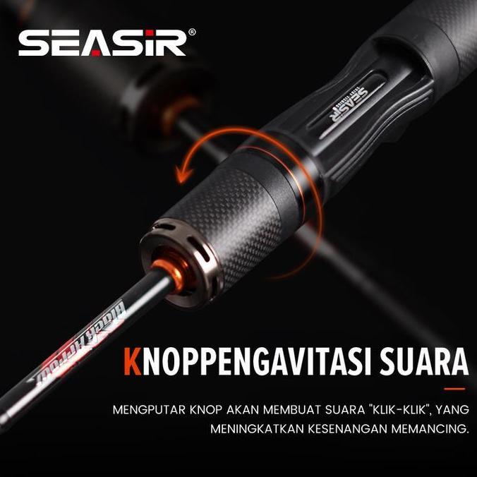 Sakanatsuri- Black Arrow Joran Pancing, Fujl O Joran Bc Casting/Spinning 1.5M/1.68M/1.8M 76G Berat U