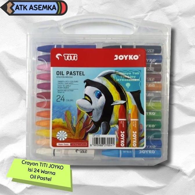 Shashin- Crayon Titi 24 Warna / Krayon Titi 24 Warna