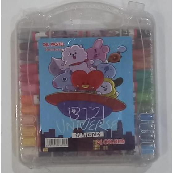 Shashin- Crayon 24 Warna / Krayon Oil Pastel 24 Warna Murah / Kerayon Anak