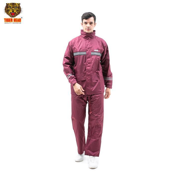 Tiger Head Jas Hujan Stelan Celana Unisex Metro 68300 Part 2 Original Dan Terpercaya